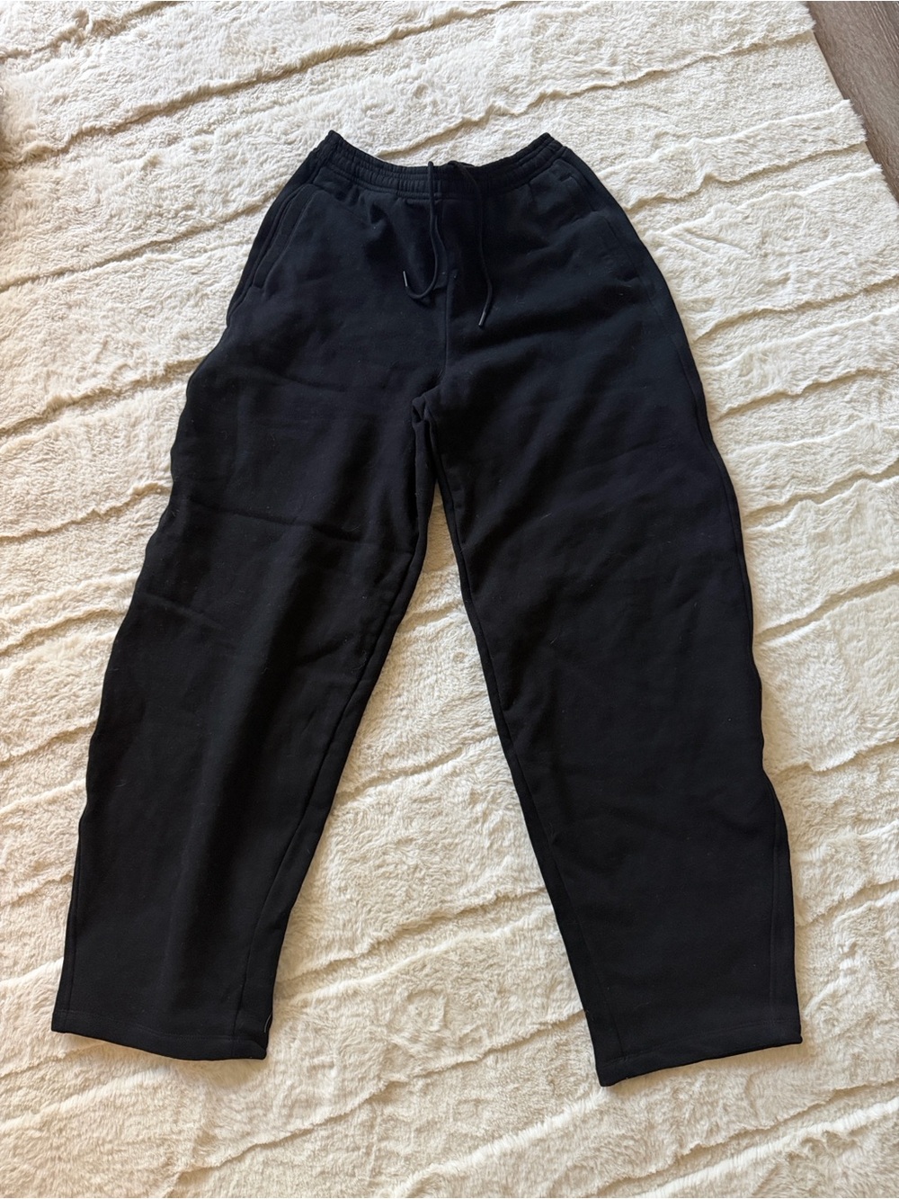Garage Ultra Fleece Barrel Sweatpants - Black